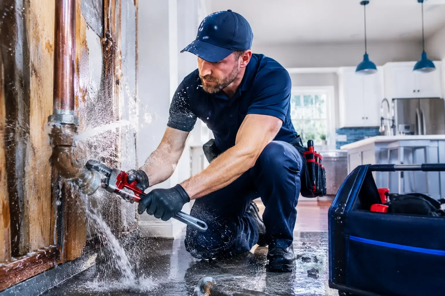 Local emergency pipe repair professionals in Rio Vista, TX